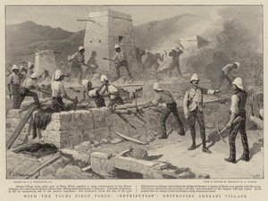 Avec la Force de Terrain Tochi, Rétribution, destruction du village de Sherani - Charles J. Staniland